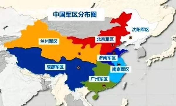 中国五大战区图重塑国防战略布局新篇章