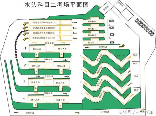 复盛考场最新版路线图详解