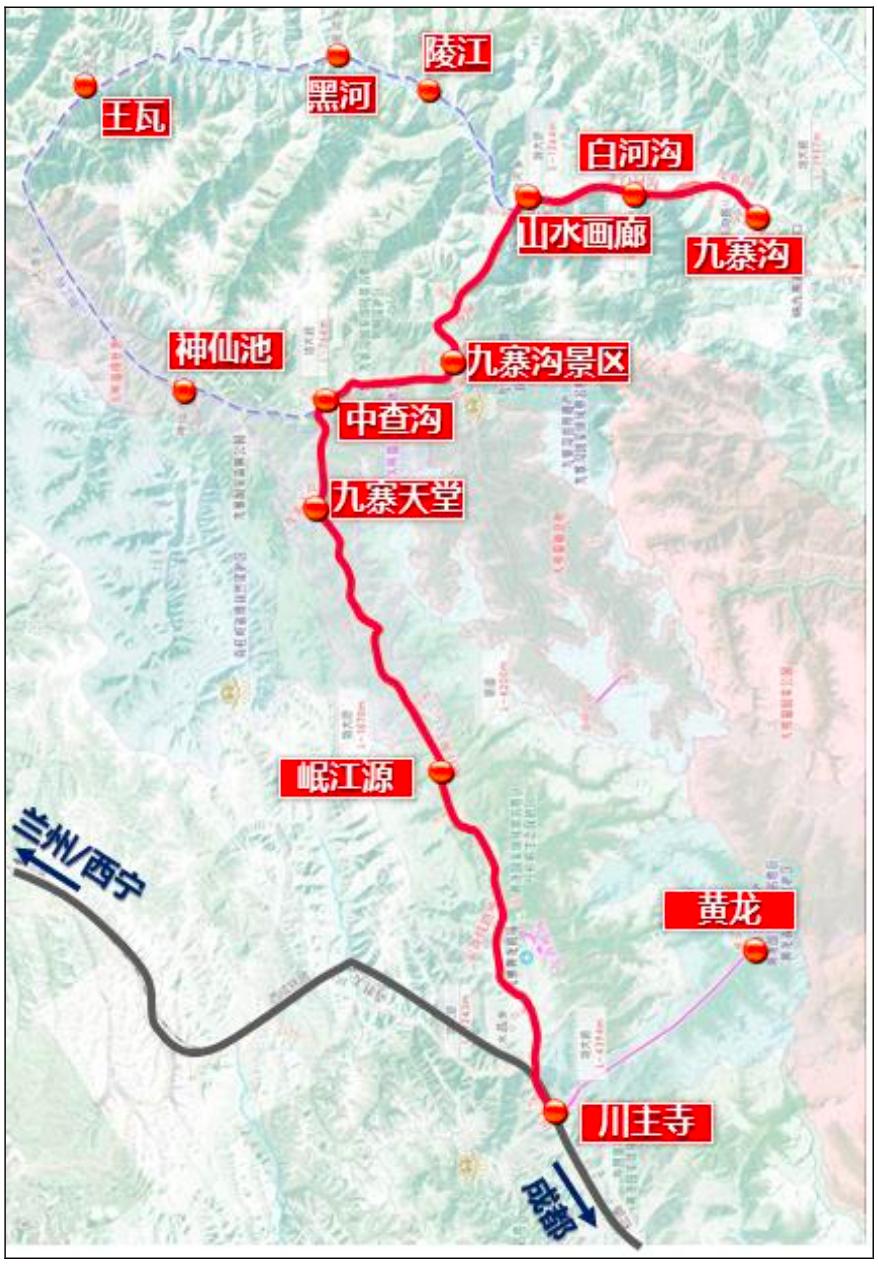 成兰铁路最新线路图详解